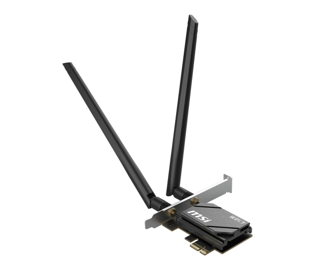 MSI HERALD BE6500 (6500Mb/s a/b/g/n/ac/ax/be) - 1531325 - zdjęcie 2